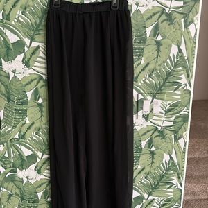 Flowy sheer festival skirt